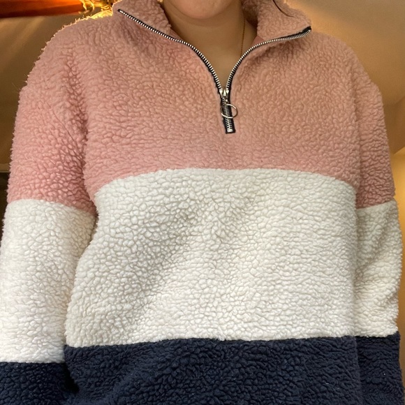 Teddy Bear Quarter Zip - Picture 3 of 3